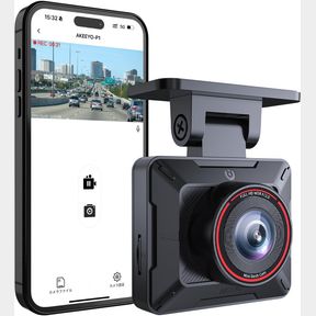 DASH CAM FHD 1080P CAR CAMERA, AKEEYO WIFI DASH CAMERA FOR CARS,MINI FRONT WIRELESS DASH CAM WITH APP,WDR NIGHT VISION, G-SENSOR,2