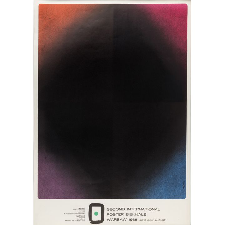 Waldemar Świerzy | Plakat Międzynarodowego Biennale Plakatu w Warszawie, 1968 r.