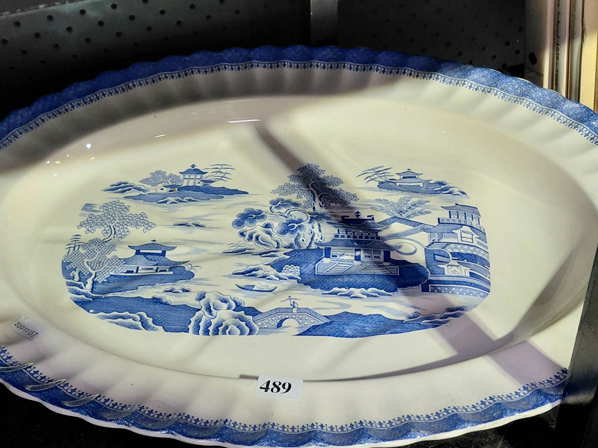 489 · COPELAND TURKEY PLATTER