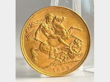 1893 VICTORIA JUBILEE HEAD MELBOURNE MINT GOLD SOVEREIGN