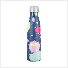 O2 SS750 Stainless Steel Bottle Single Wall 750ml Pink 6 cm | FEW SCRATCHES