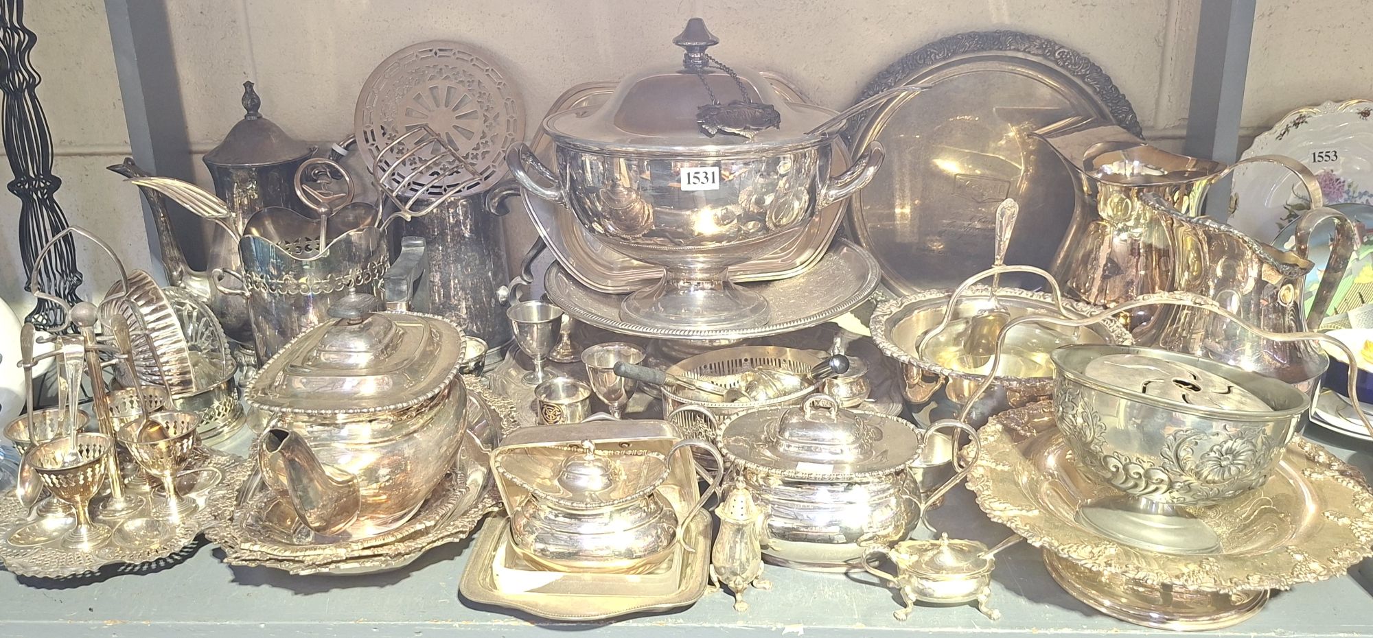 SILVERPLATED WARES