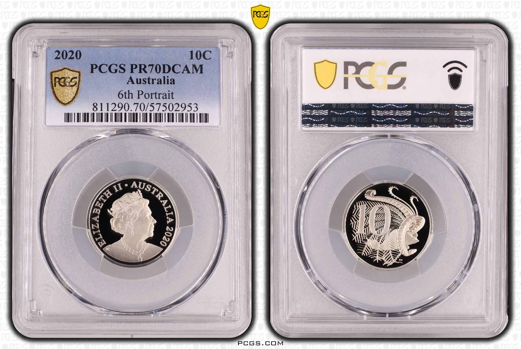 Ten Cent, 2020, PR70DCAM