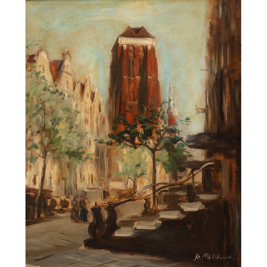 Stanisław Chlebowski | Ulica Piwna. Gdańsk