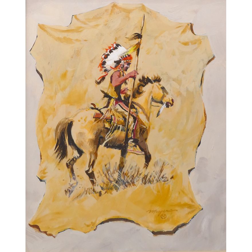 Robert W. Meyers (1919-1970) ''Shoshone Chief''