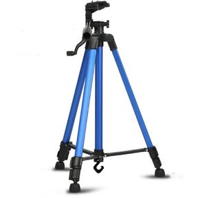 High Strength Aluminum Camera Mobile Device Holder Tripod Kit 3366 Blue |