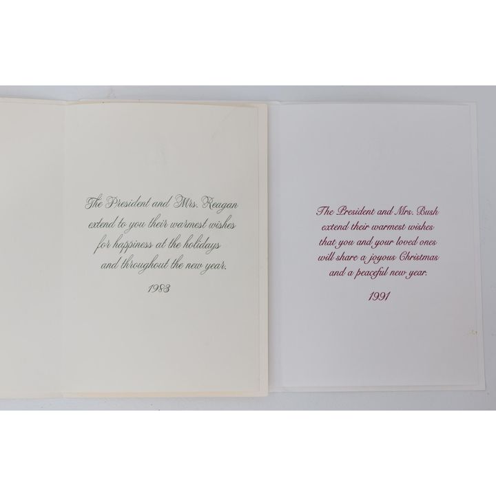 AMERICAN PRESIDENTS - CHRISTMAS CARDS