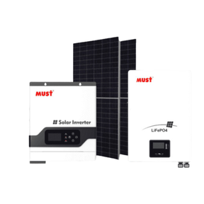 3kW Must Inverter 2.56kWh Trina Solar Panels Not Included. | NOT TESTED