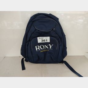 ROXY WOMENS SHADOW SWELL LOGO BACKPACK - MOOD INDIGO -