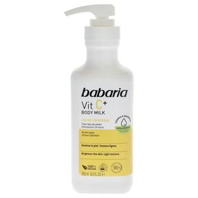 16.9 OZ VITAMIN C PLUS BODY MILK BY BABARIA FOR UNISEX - 16.9 OZ BODY MILK