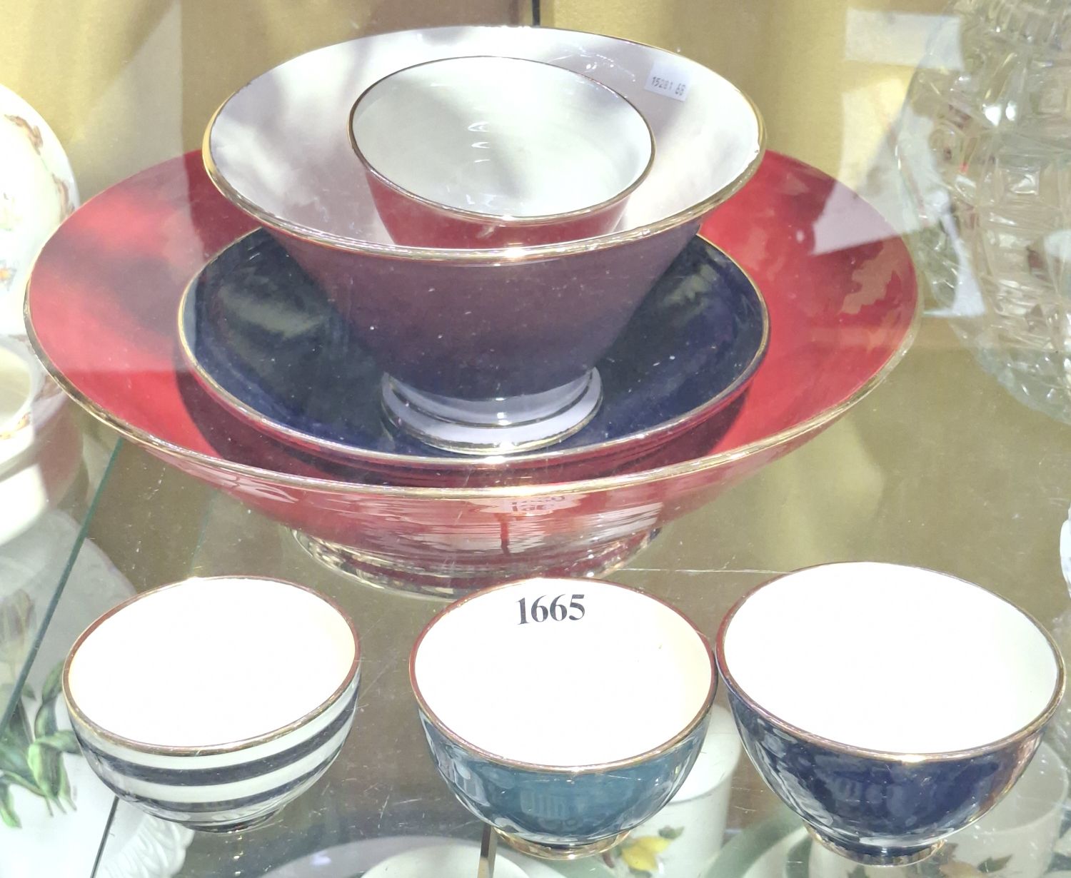Studio Pottery Bowls And Comport