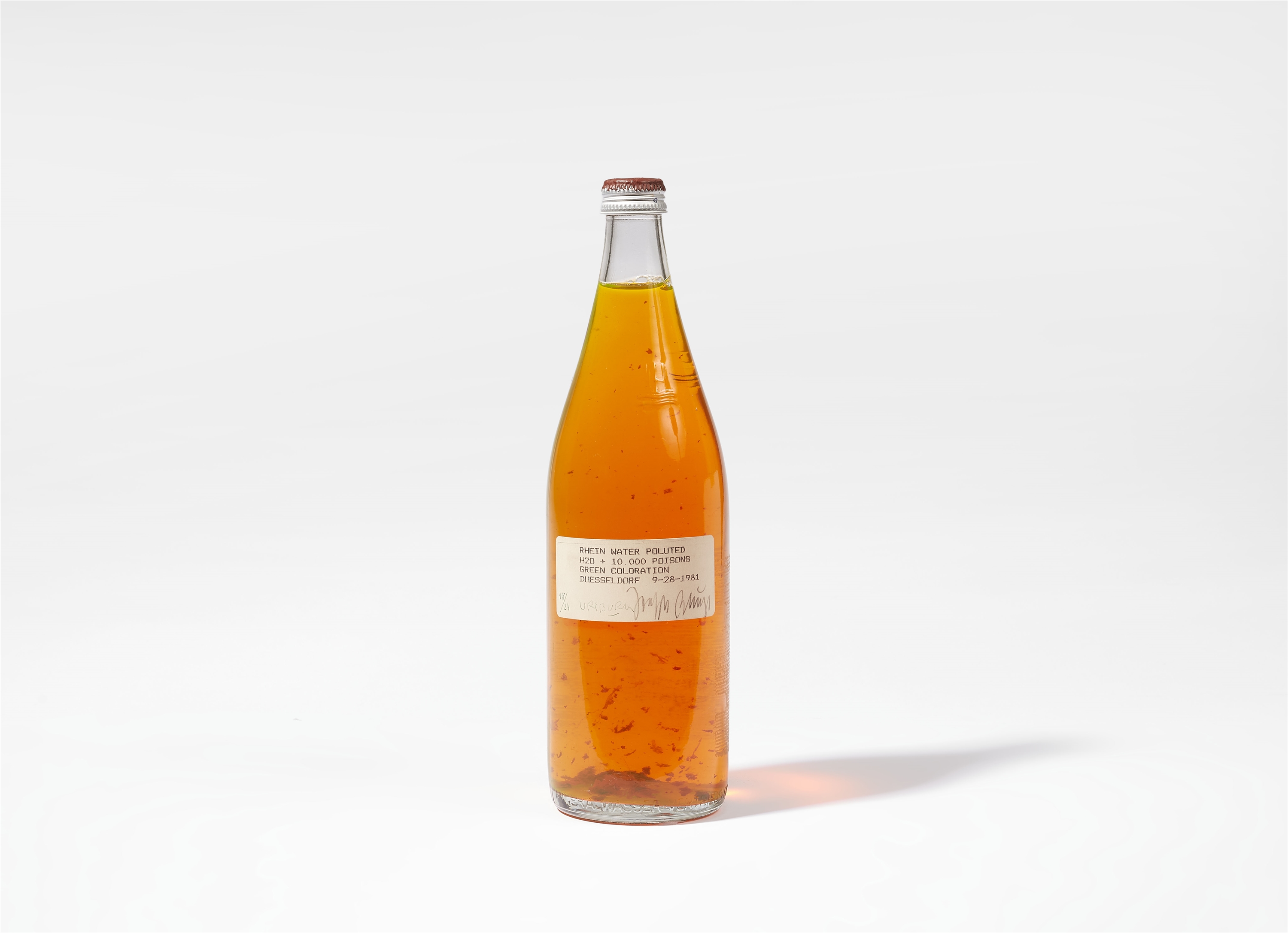 Joseph Beuys Rhein Water Polluted 1981