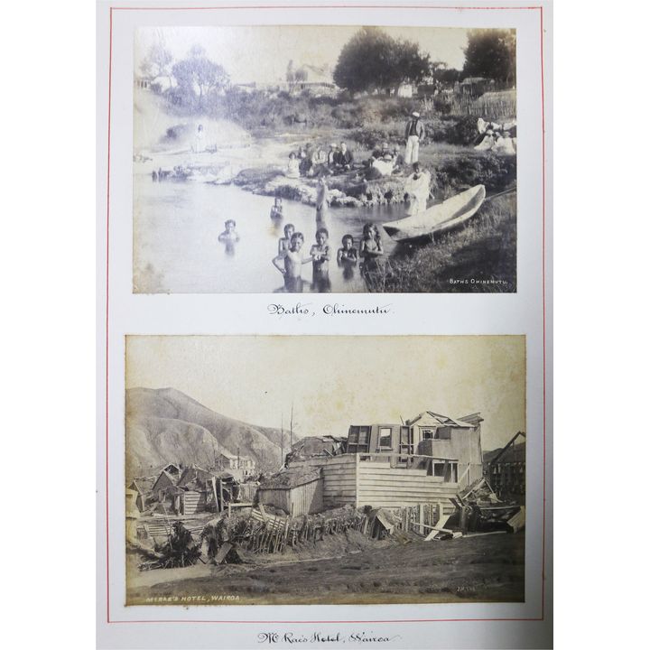 MARTIN, JOSIAH - Photograph Album - New Zealand [North Island]