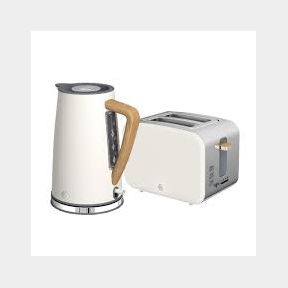 Swan Nordic White Kettle and Toaster Pack - TOASTER DEFECTIVE