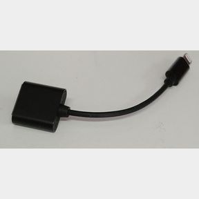 Lightning Audio Charging Adapter for iPhone - Audio Adaptor - - Bar 9900953055182 - 51737/10380 SN B3 (S10)