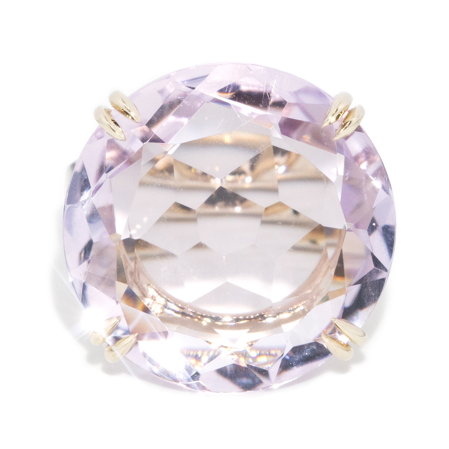 28 · Amethyst and Diamond Ring