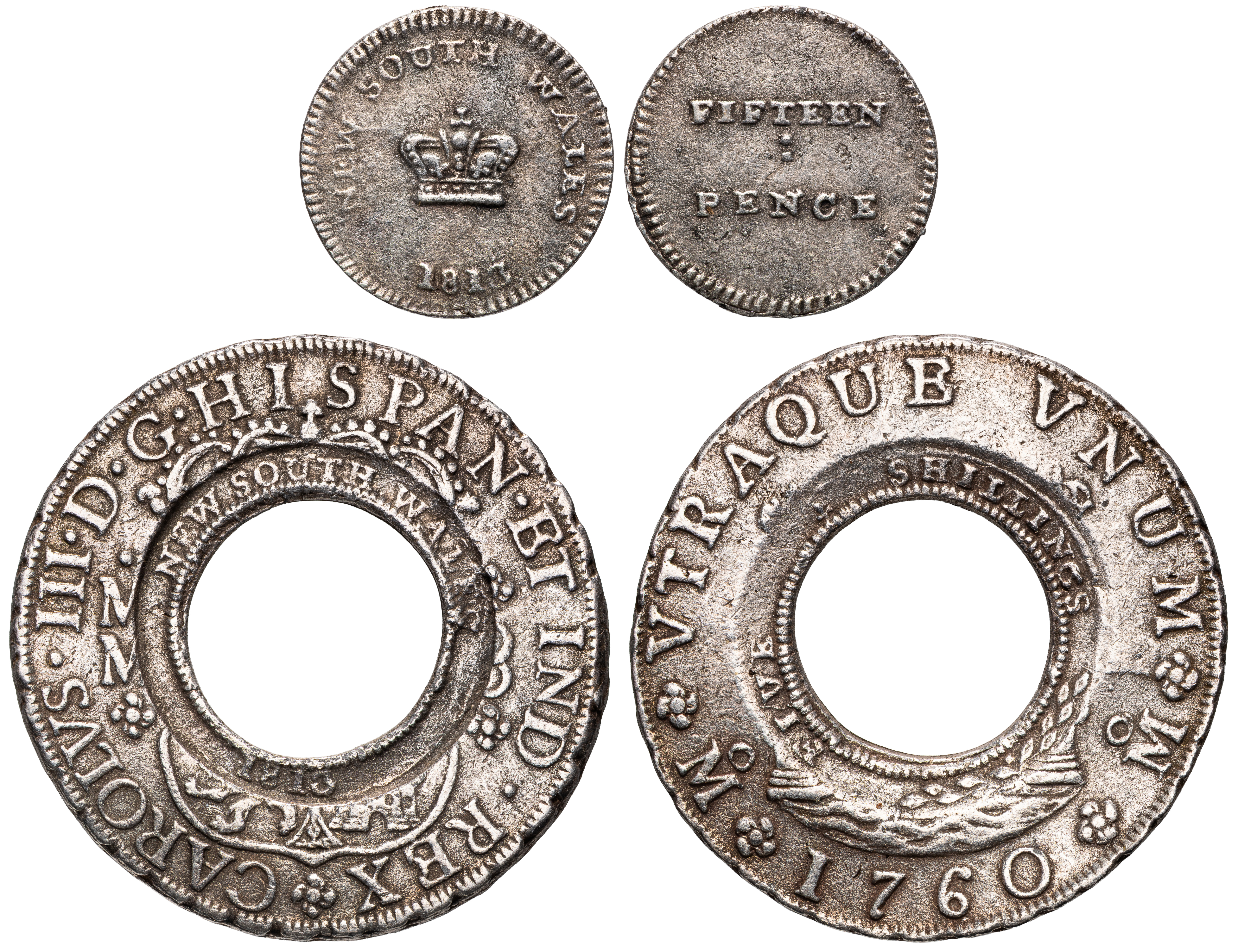 Holey Dollar and Dump - Becker Reproductions, 1813 (Repro)