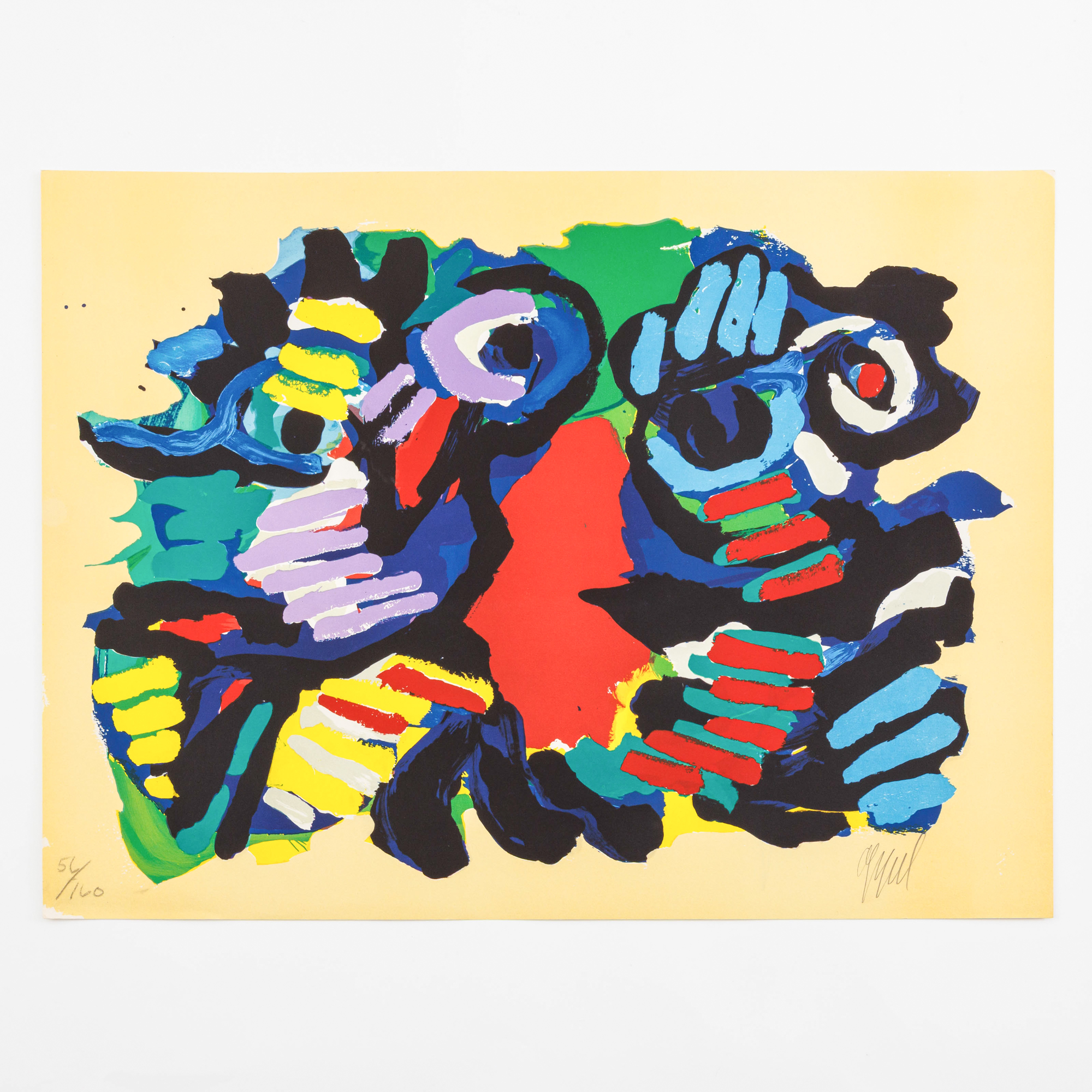 Karel appel (1921-2006) – kavel bij Bernaerts, Antwerp