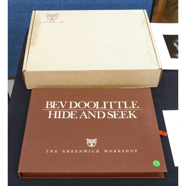 Bev Doolittle Hide & Seek Limited Edition Book with Prints