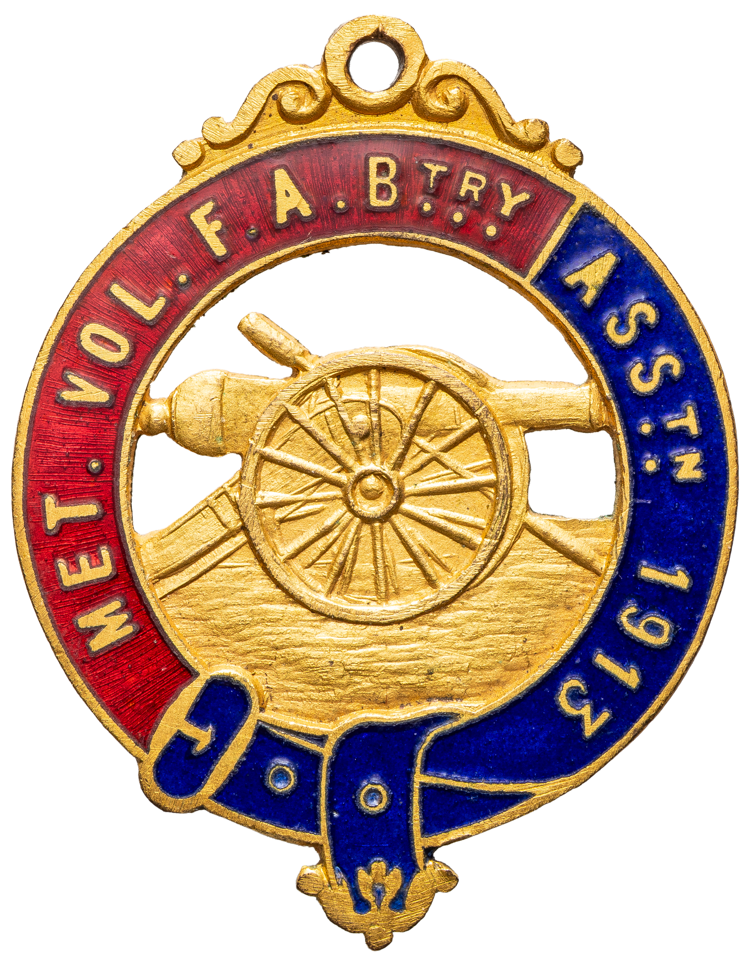 Metropolitan Volunteer Field Artillery Battery Association, Victoria, 1913, aUNC