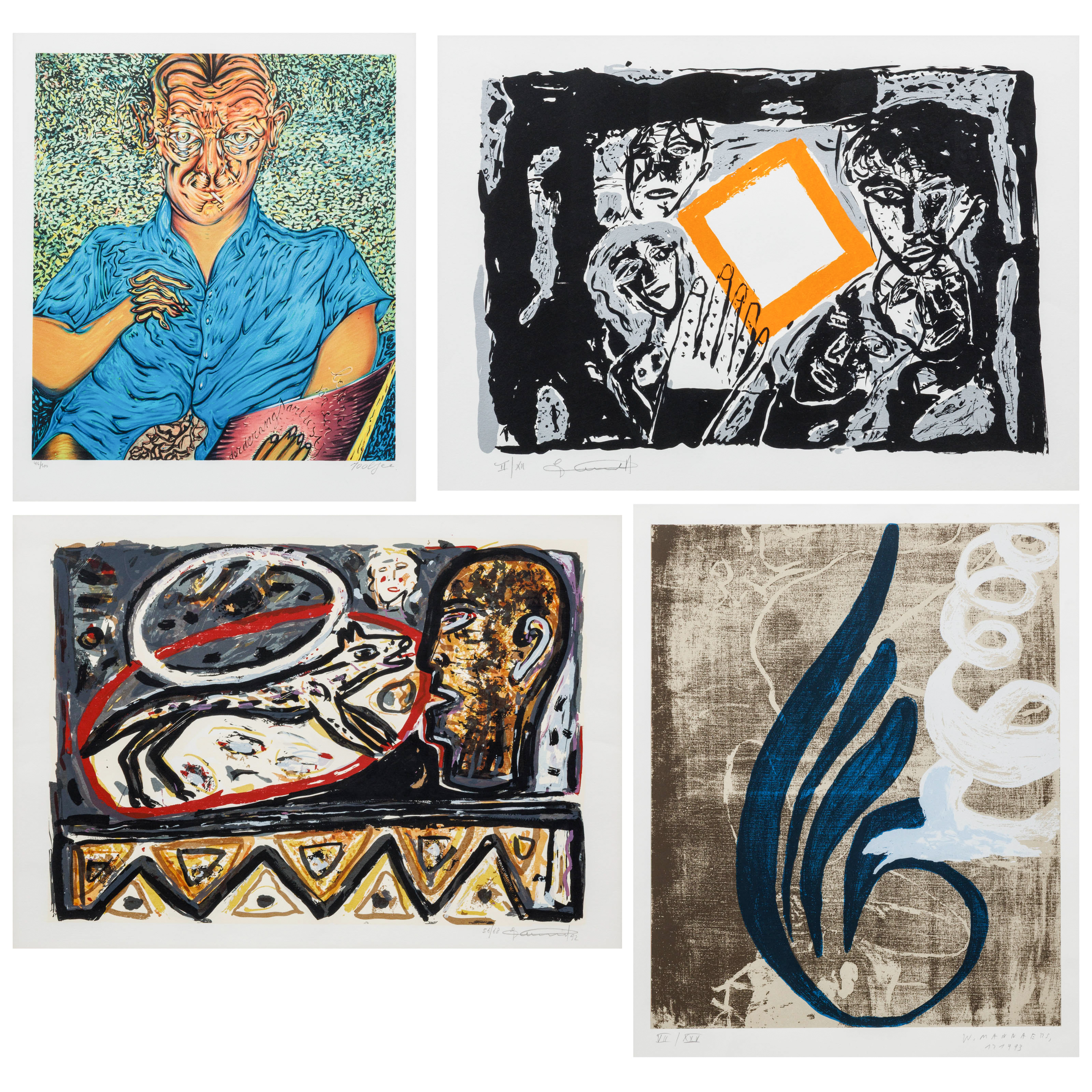 Diverse kunstenaars/ artistes divers – kavel bij Bernaerts, Antwerp
