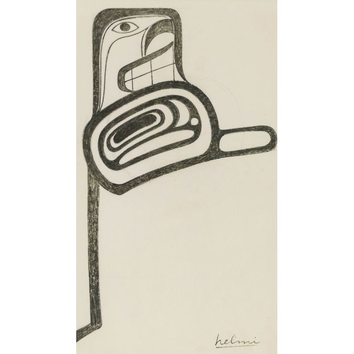 Helmi Juvonen ''Native Form'' Ink and Graphite