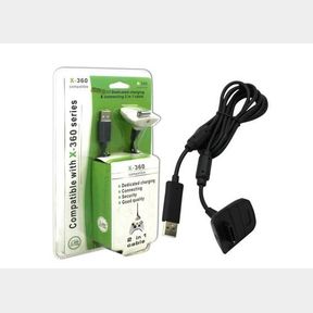 REPLACEMENT DEDICATED CONNECTING CHARGER/DATA CABLE FOR XBOX 360 WIRELESS CONTROLLER