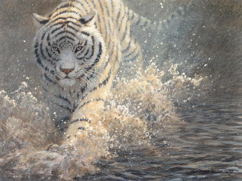 John Seerey-Lester
(American, b. 1946)
White Lightning, Study, 1997