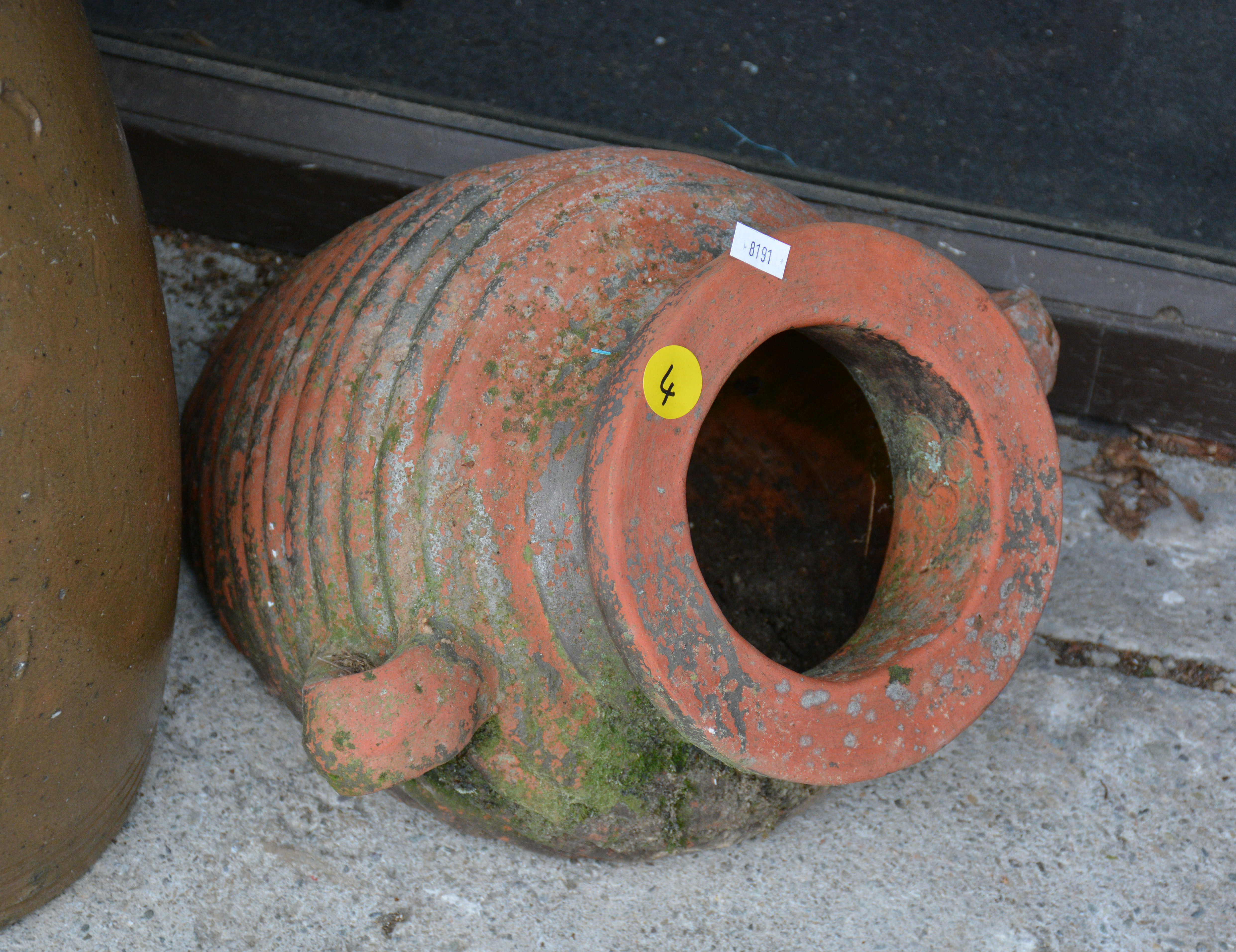 Half Urn Garden Pot — sold at auction in New Zealand for $20