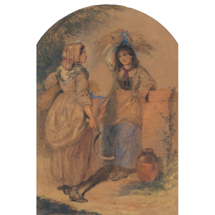 Artysta nieokreślony | Żniwiarki, 1876