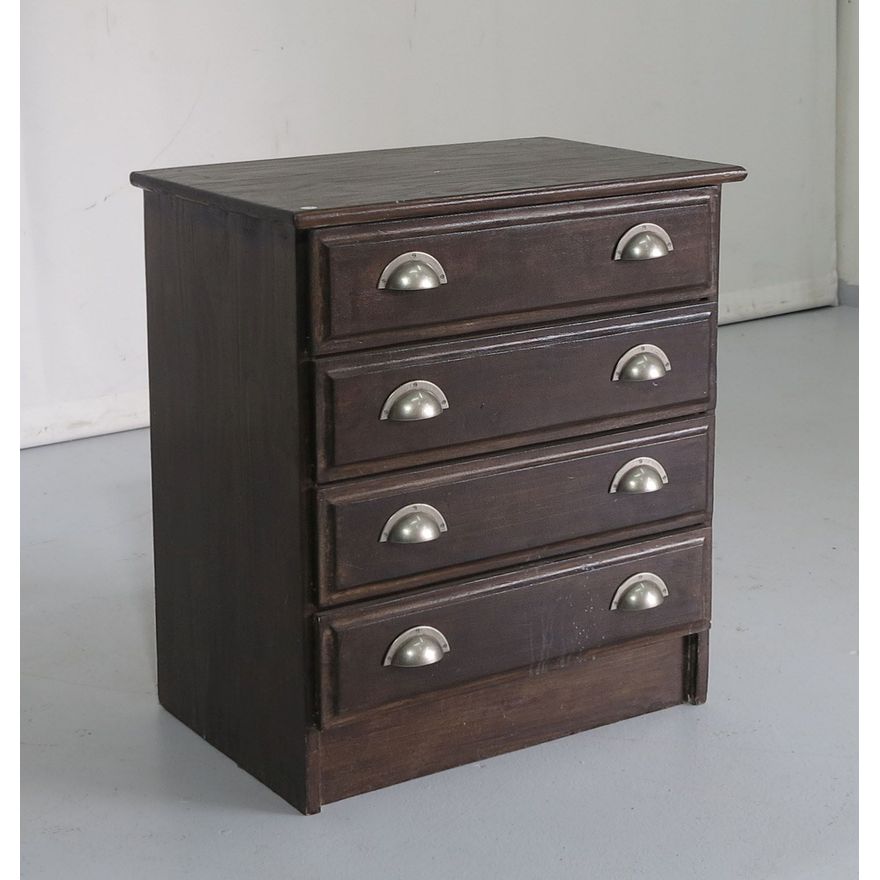 FOUR-DRAWER PEDESTAL