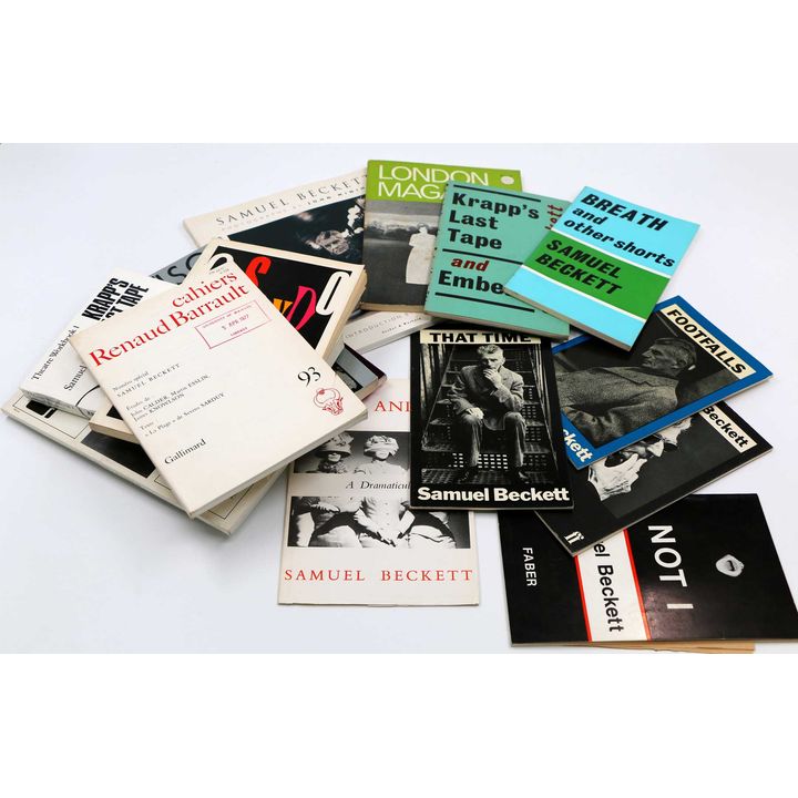 BECKETT, SAMUEL - [Box of 16 soft cover editions]