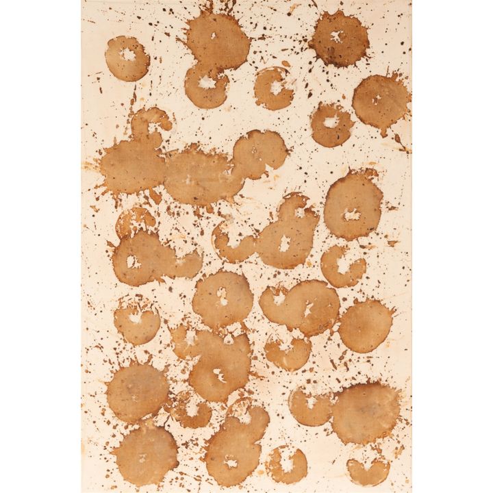 Jirí Georg Dokoupil, Untitled (apple slices) 1992