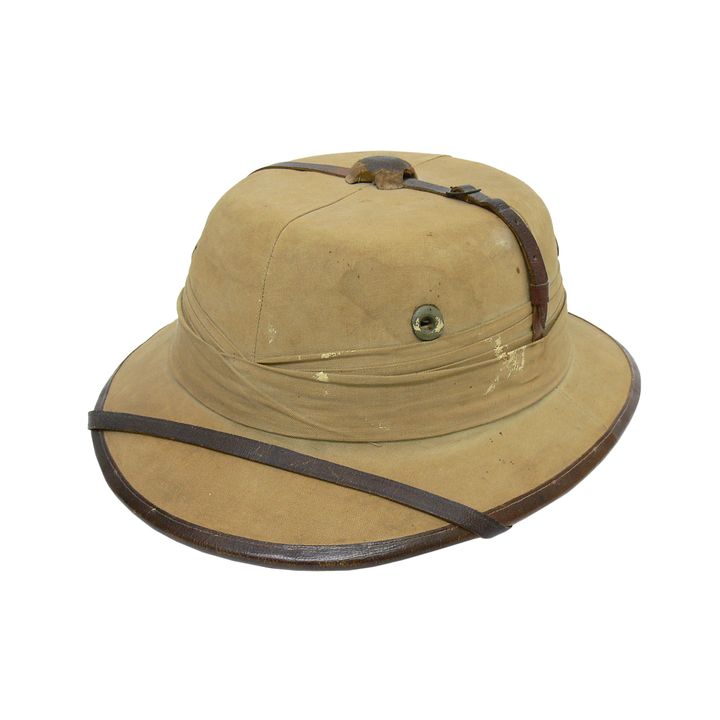 KASK TROPIKALNY KORKOWY WZORU BRYTYJSKIEGO