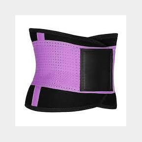 Unicoo Instant Slim Body Shaper Waist Trainer Belt - Purple - M-51464/4808-CE 1