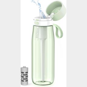 22 OUNCES PHILIPS FILTERED WATER BOTTLE, BPA-FREE TRITAN PLASTIC WATER BOTTLES, REPLACES 450 PLASTIC WATER BOTTLE WITH REUSABLE GO