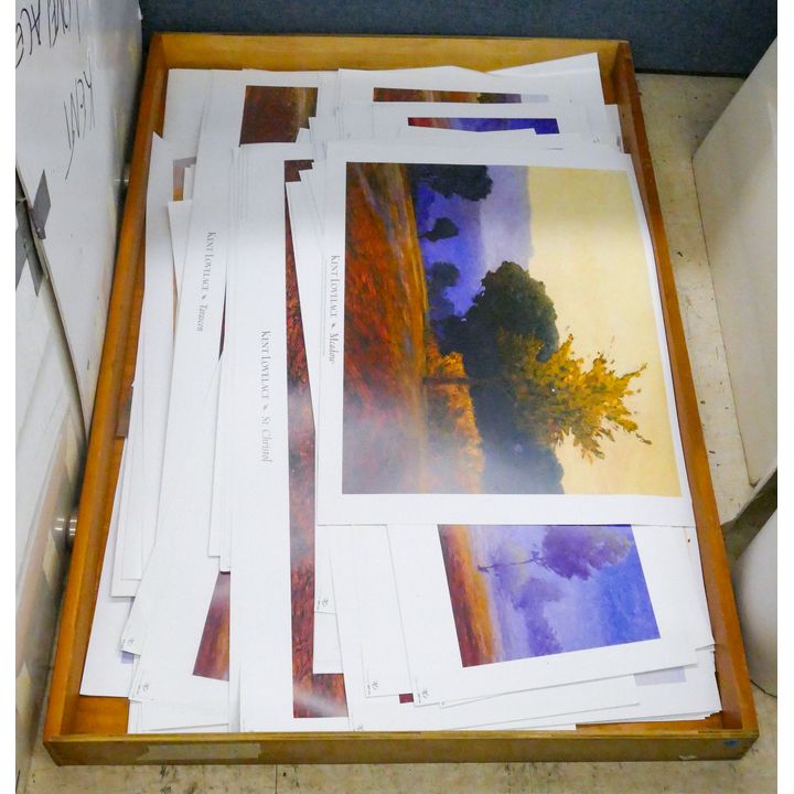 Drawer Assorted Kent Lovelace Art Posters