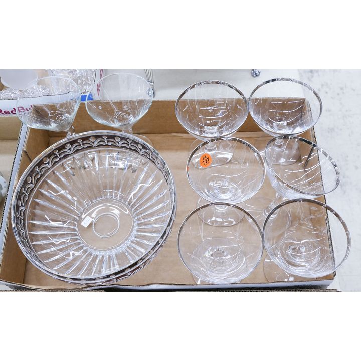 Box Crystal Stemware Etc