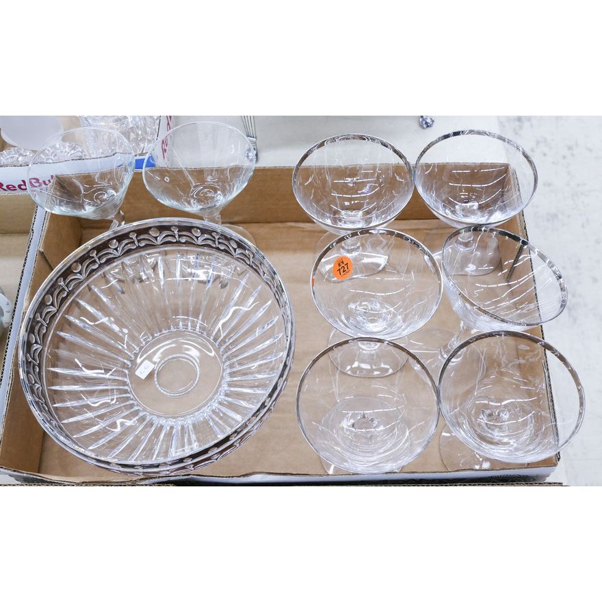 Box Crystal Stemware Etc