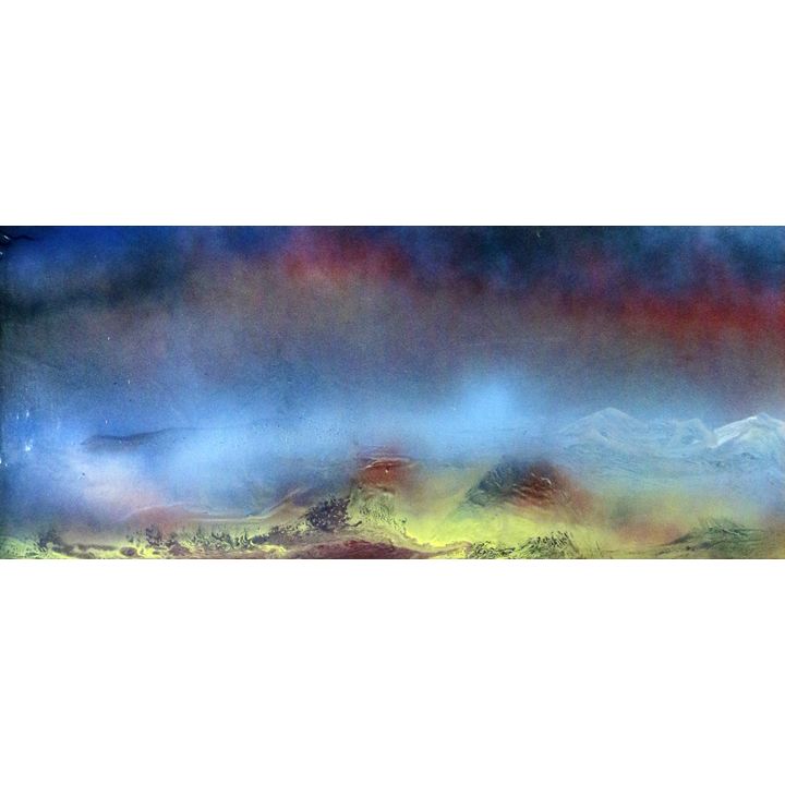 JJ Roche 'Red Landscape, Canterbury'