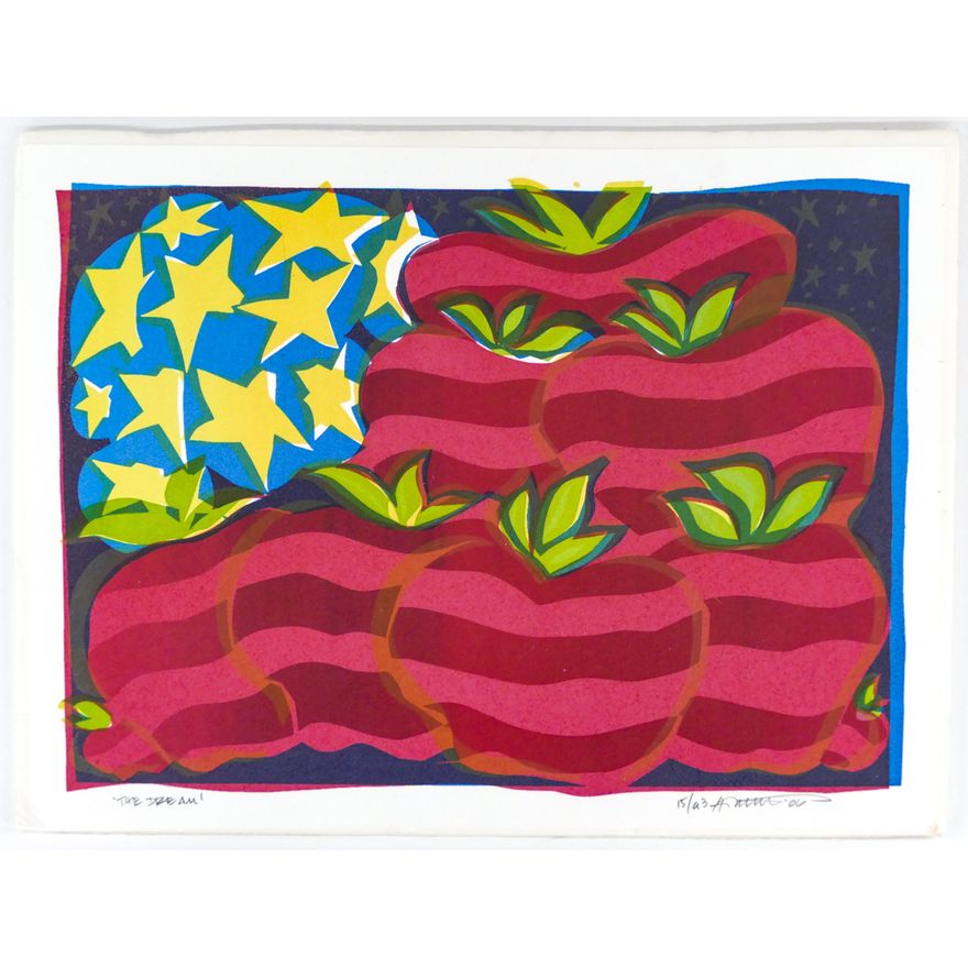 Howard Leggett ''The Dream'' S/N 2006 Serigraph Sheet
