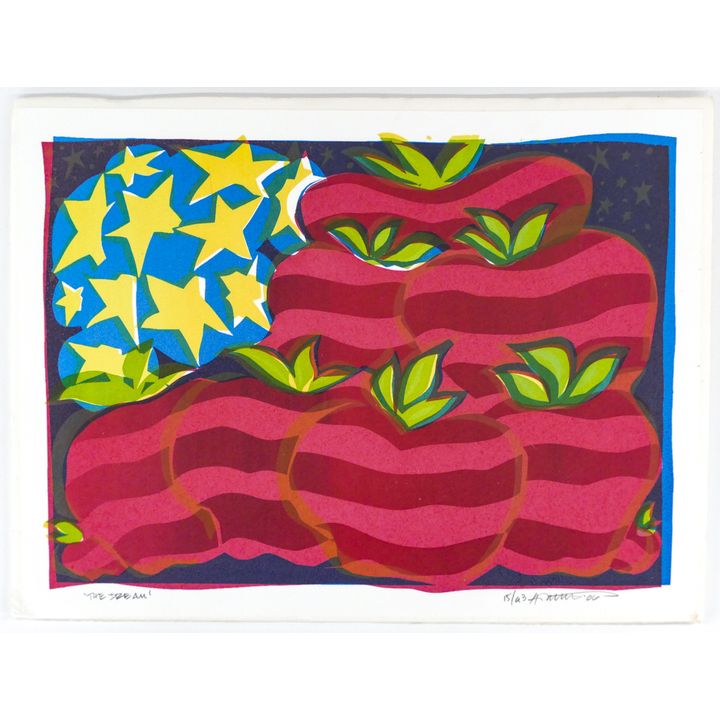 Howard Leggett ''The Dream'' S/N 2006 Serigraph Sheet