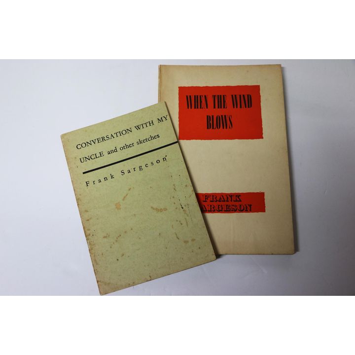SARGESON, FRANK [association copy], Conversations With My Uncle and other sketches
