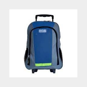 Eco Trolley Backpack - Blue-50582/18770 (B 1 S5)