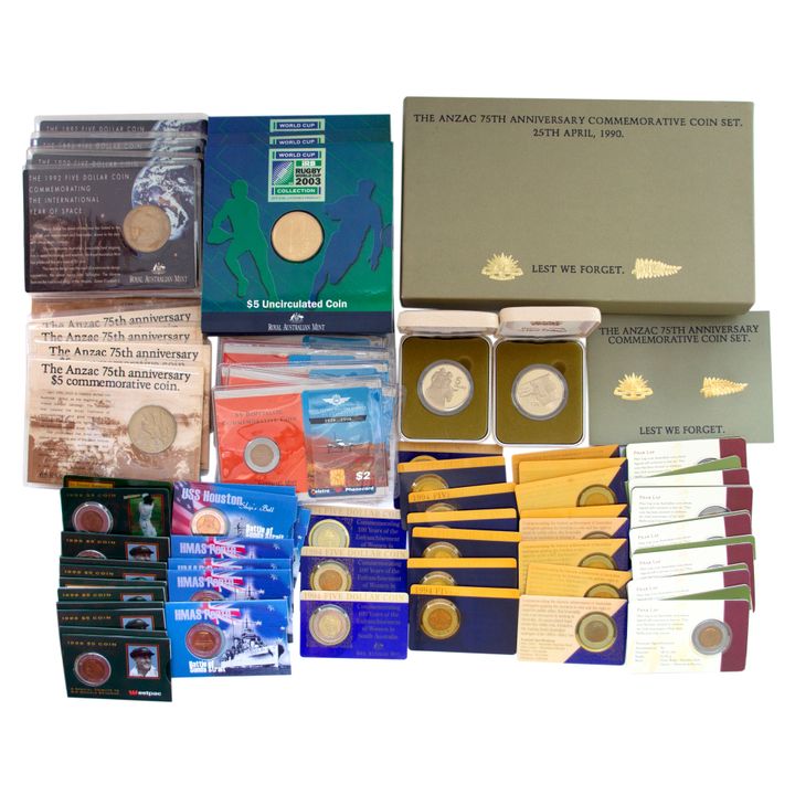 Accumulation, Five Dollar Coins, UNC