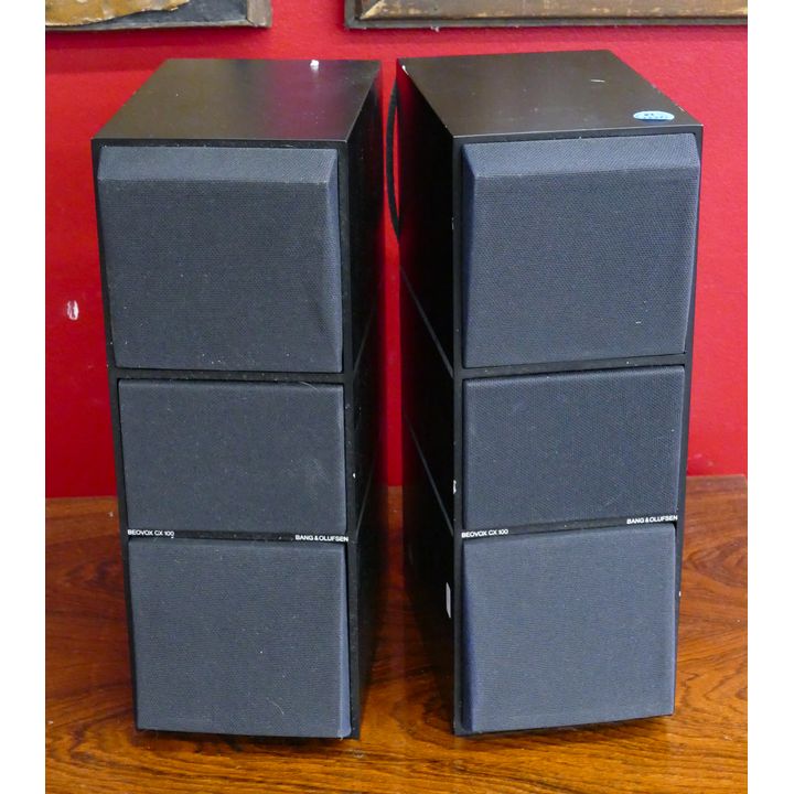 Pair Bang & Olufsen Beovox CX100 Speakers 12.5''