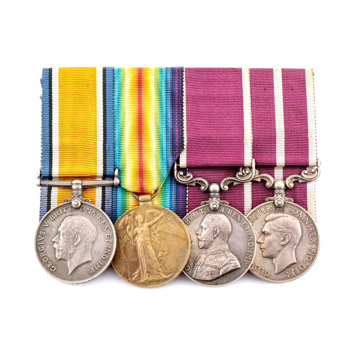 Great Britain, WWI, LSGC, MSM medal group of four., WWI,