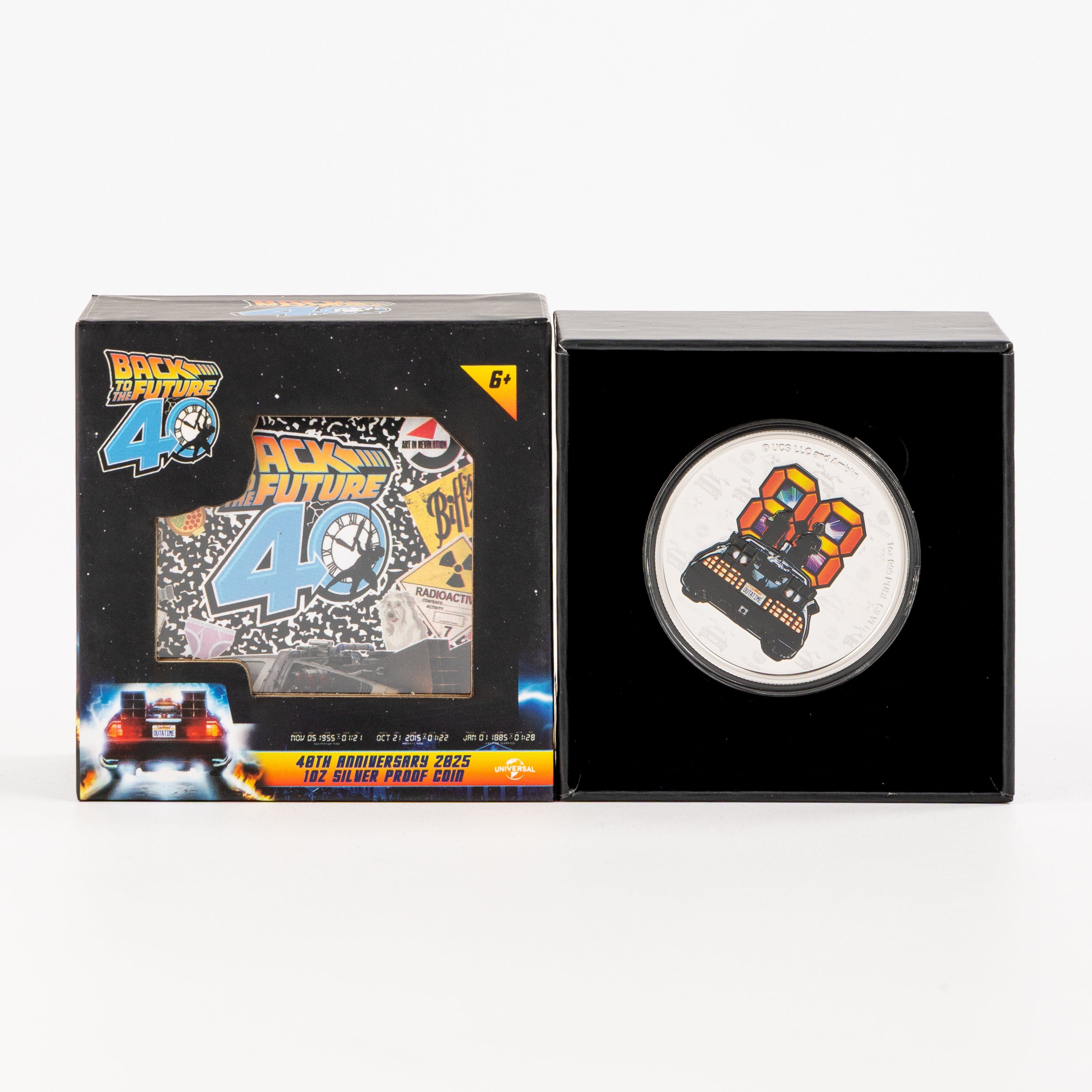 247 · Niue, Back to the Future 40th Anniversary, Two Dollars, 2025,  FDC