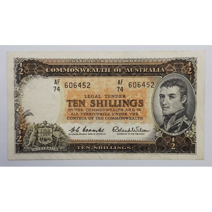 CoA C/W Ten Shilling Note