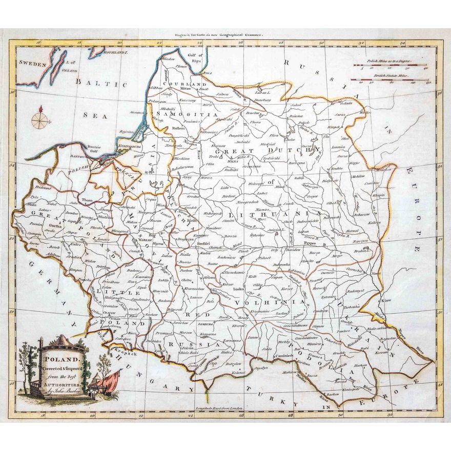 John Barber | Poland. Corrected and Improv’d from the best authorities